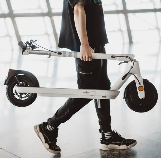 26lb Ultra-Light E-Scooter – Fast-Folding, Hidden Handle, 22-Mile Real Range, Portable & Powerful