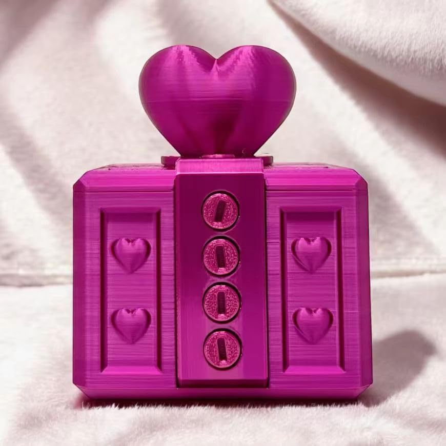 Annoying Gift Box with Screws – 3D Printed Valentine’s Day Puzzle Box