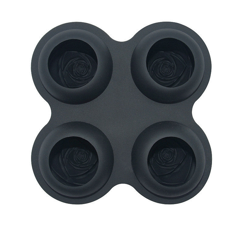 3D Large Rose Flower Silicone Mold