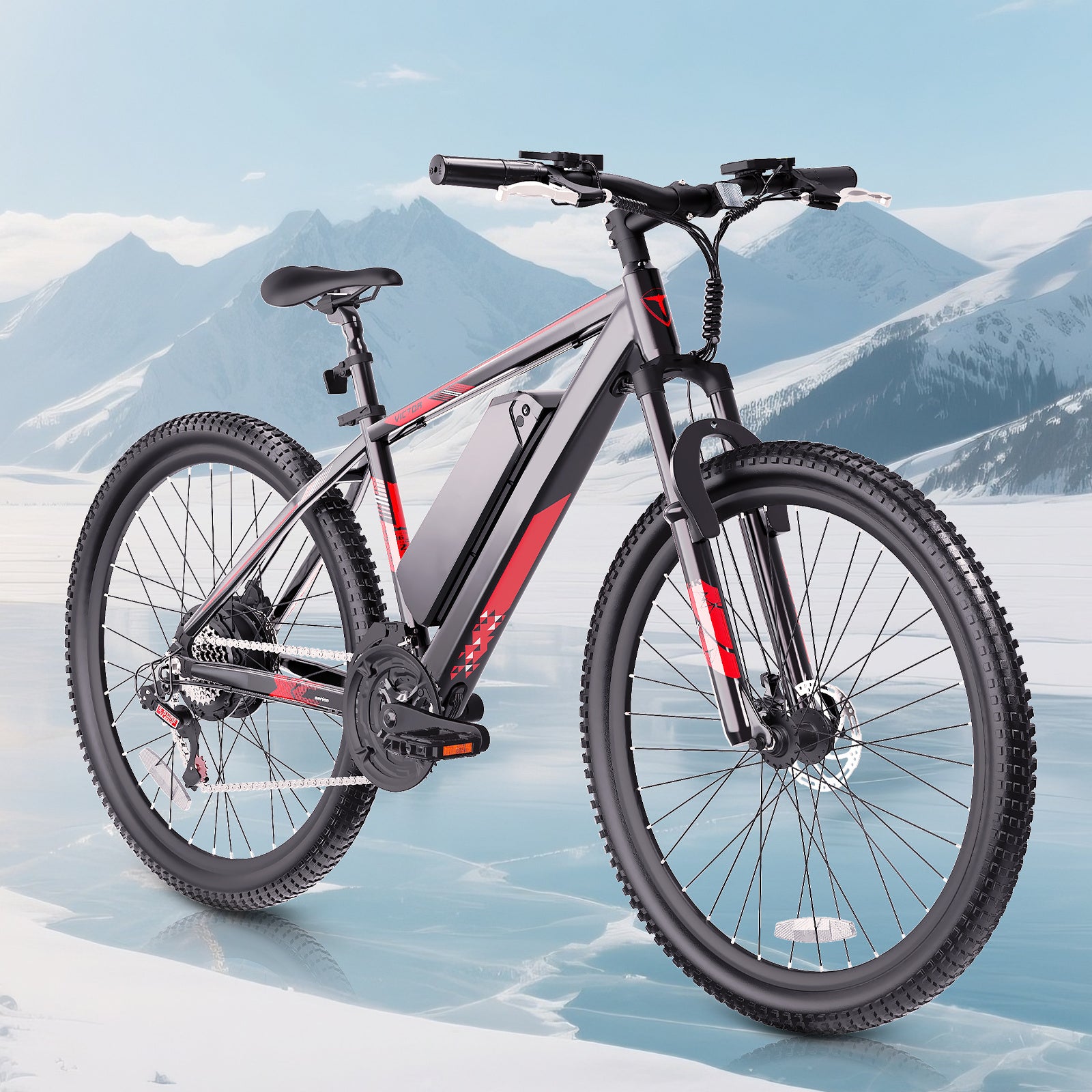 350W City Electric Bike 20” | 40km Range, 21-Speed Gears & Mechanical Disc Brakes