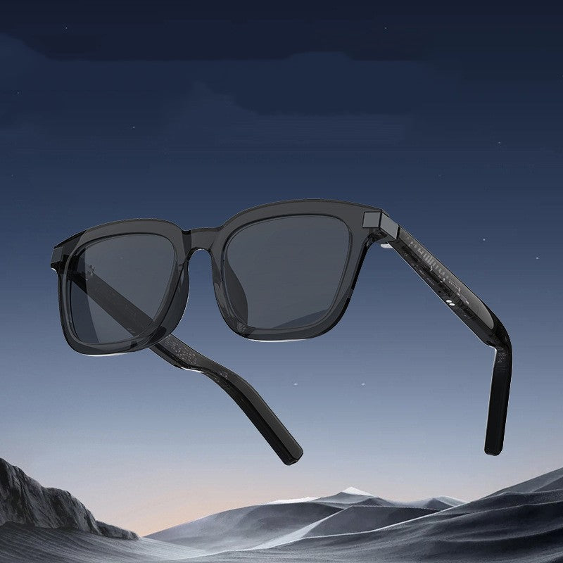Black Technology Smart Bluetooth Glasses – Hands-Free Calls, Music, UV400 Protection, Outdoor Sports