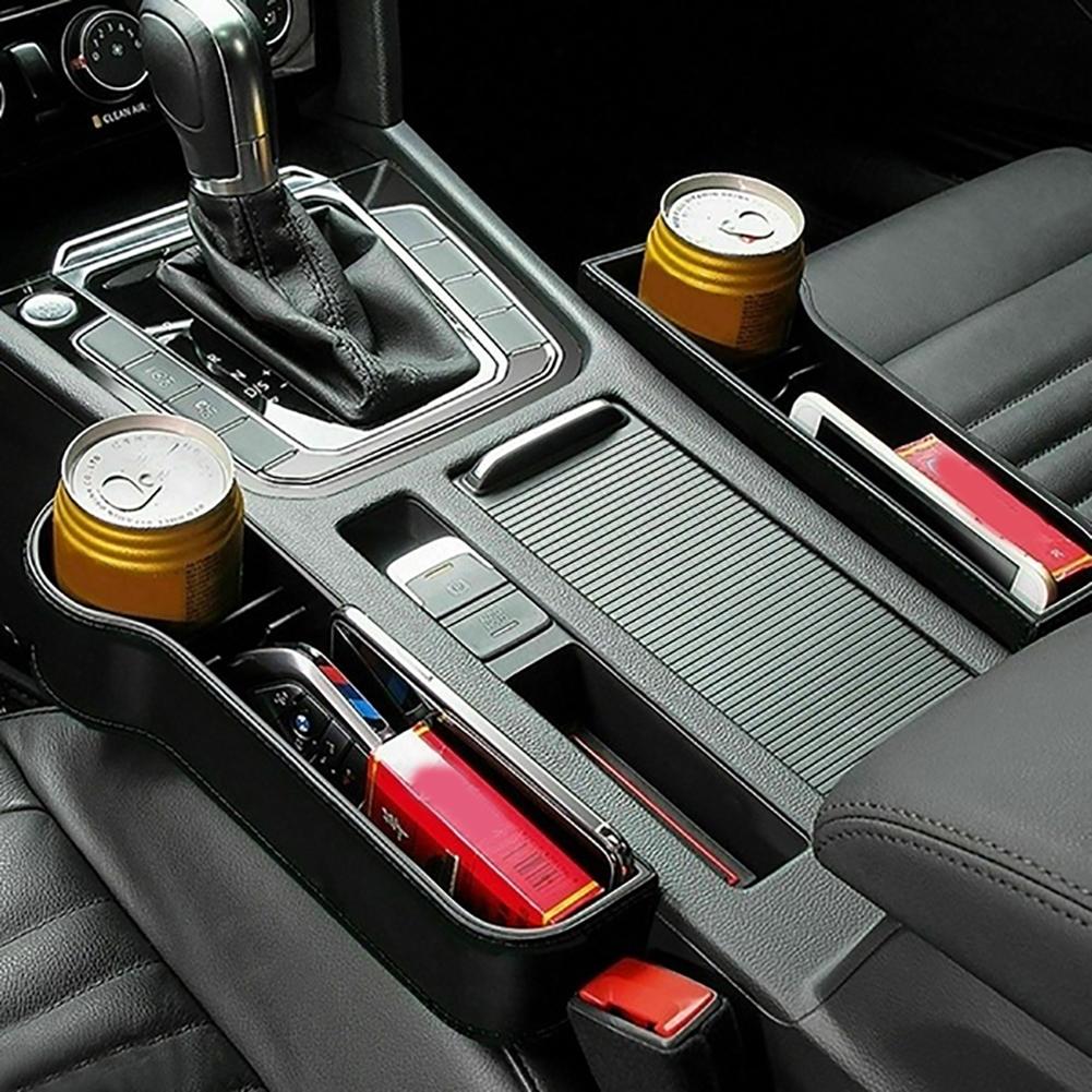 Car Seat Gap Organizer – Cup & Phone Holder (1 Pair)