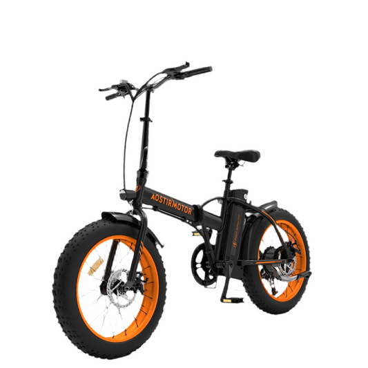 🚴 36V 500W Foldable Fat Tire E-Bike – 20x4.0” Commuter Powerhouse with 13AH Battery & LCD Display