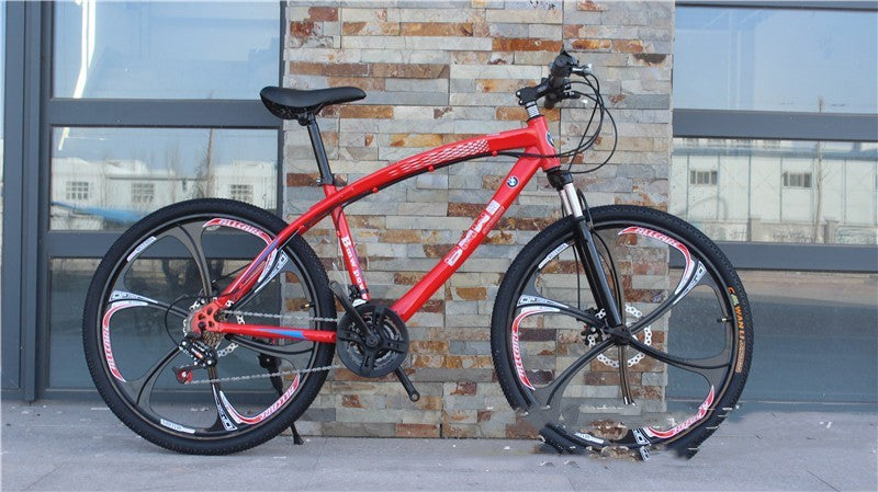 “BMW Cross Country Mountain Bike – 26 Inch Frame, 21 Speed, Dual Disc Brakes, Premium Suspension”