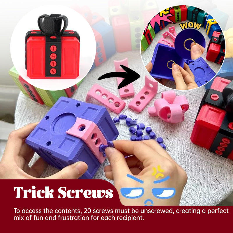 🎁 Annoying Gift Box (Funny 3D Gag Box) New Colors!