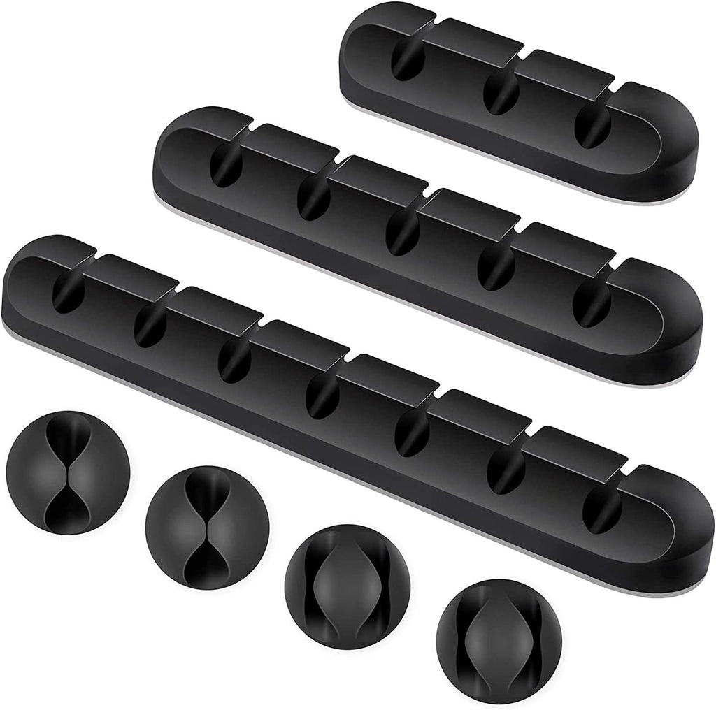 Silicone Cable Organizer & Charging Hub – Desktop Phone Accessory