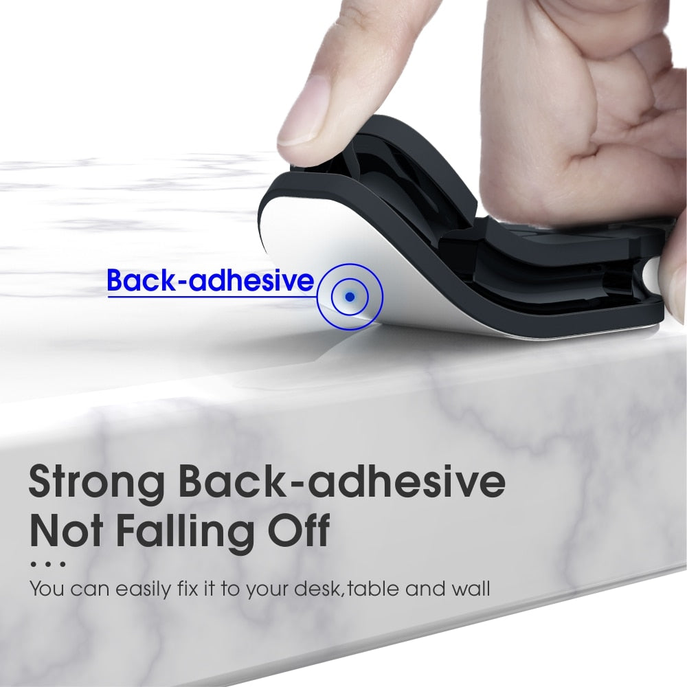 Vothoon Silicone Cross Cable Organizer – Flexible USB & Earphone Holder