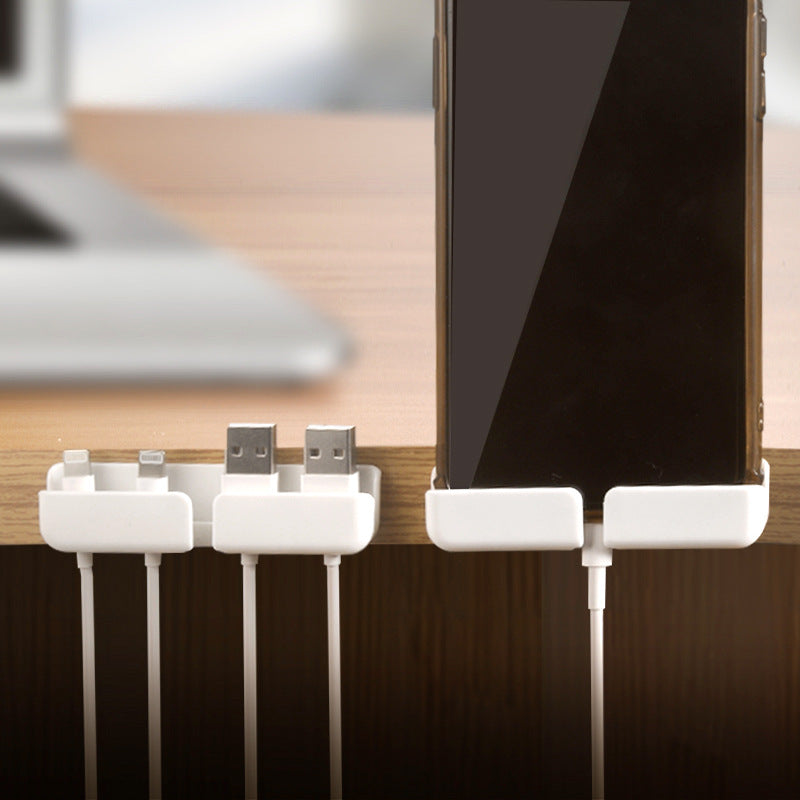 Wall Cable Management Clips – Tool-Free Wire Storage Holders