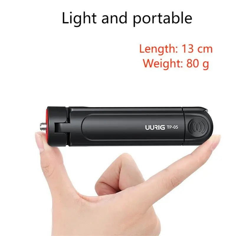 UURIG TP-05 Mini Extendable Tripod with Phone Clip – Mobile Photography