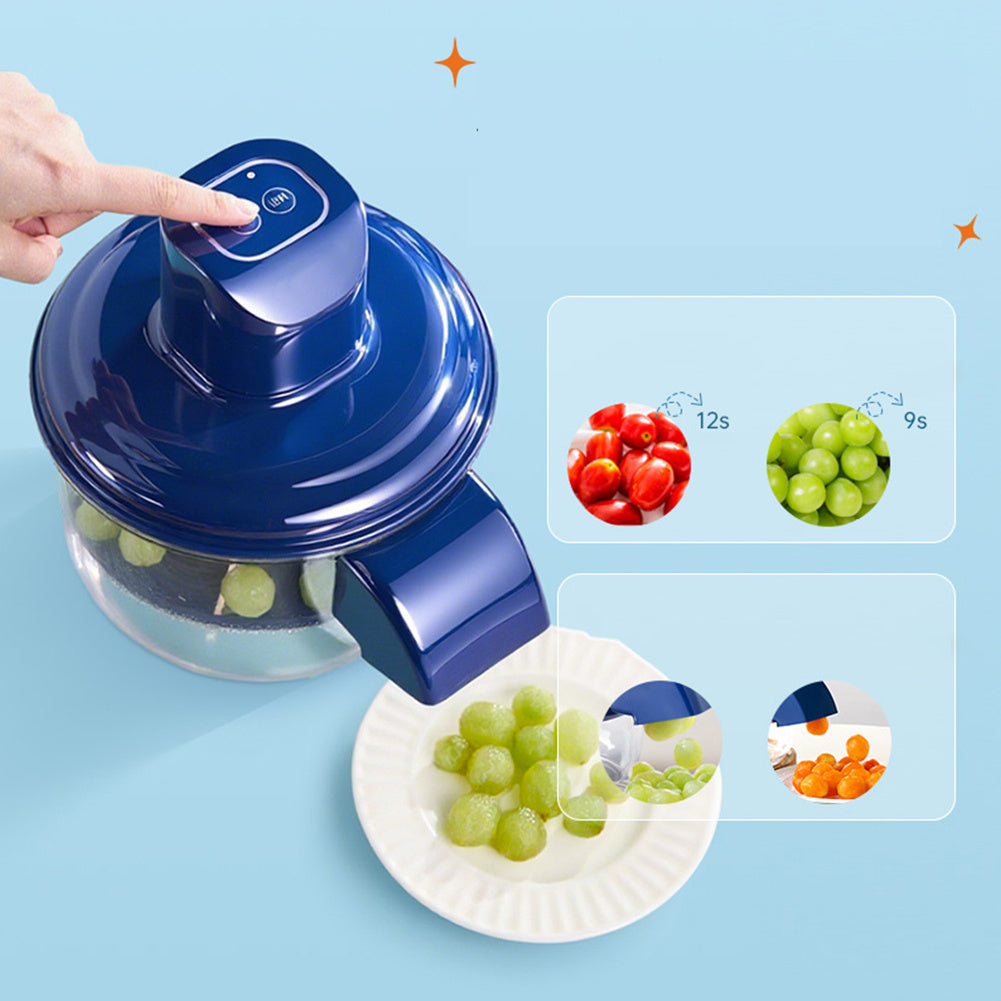 Automatic Electric Fruit Peeler – Rechargeable Hands-Free Grape & Tomato Skin Remover
