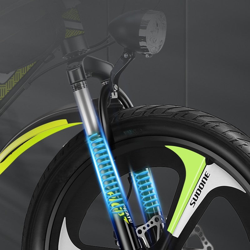 Kids Shock Absorption Mountain Bike – 20” Wheels, Variable Speed, Dual Brakes, Lightweight Frame