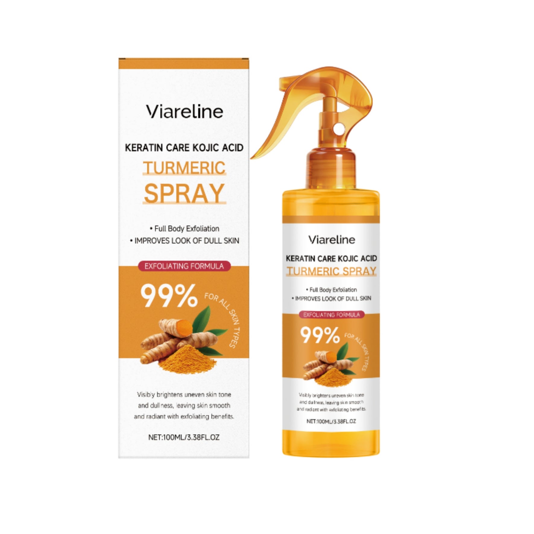 Pure Radiance Turmeric Exfoliating Spray