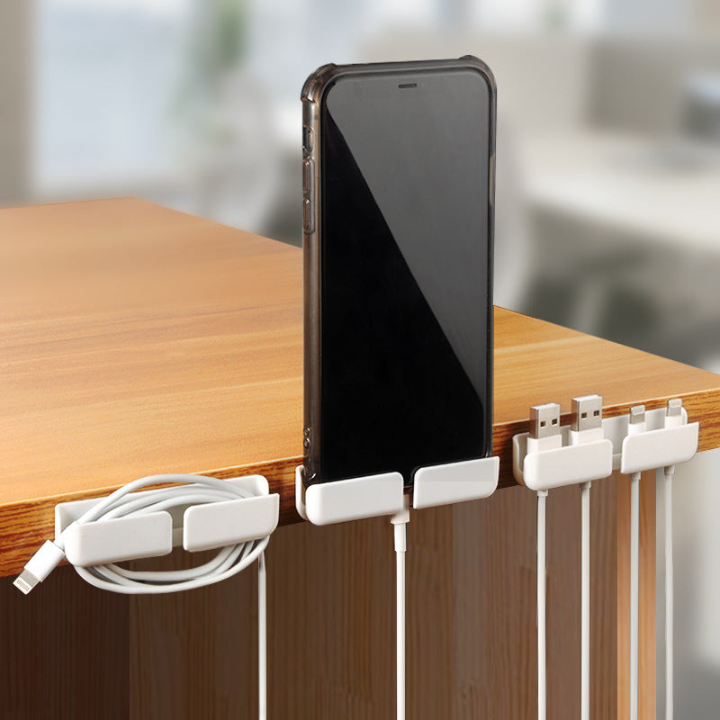 Wall Cable Management Clips – Tool-Free Wire Storage Holders