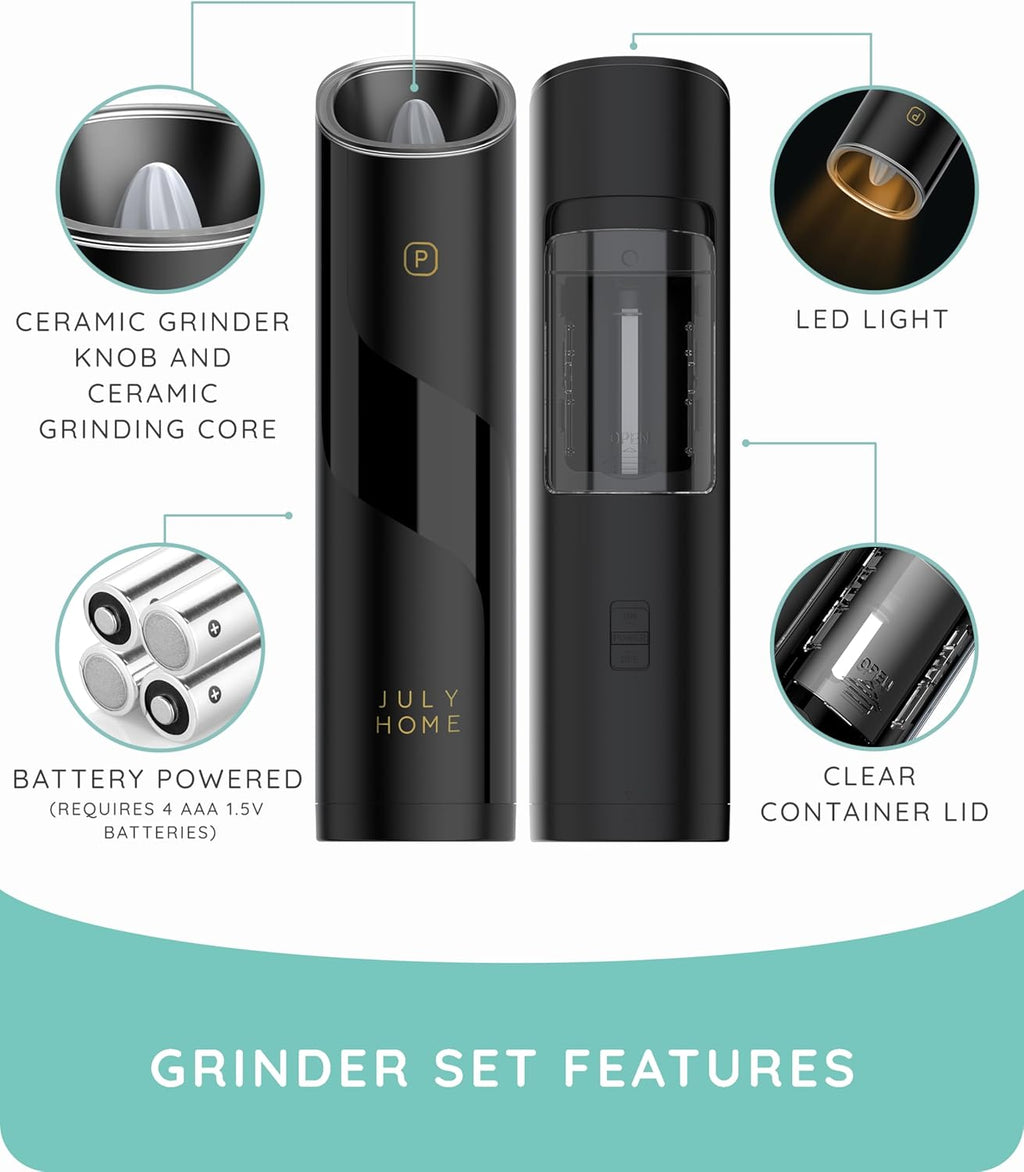 Grinder Set, Black