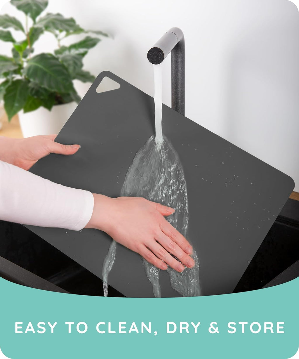 Flexible Cutting Mats Set of 3, Gray