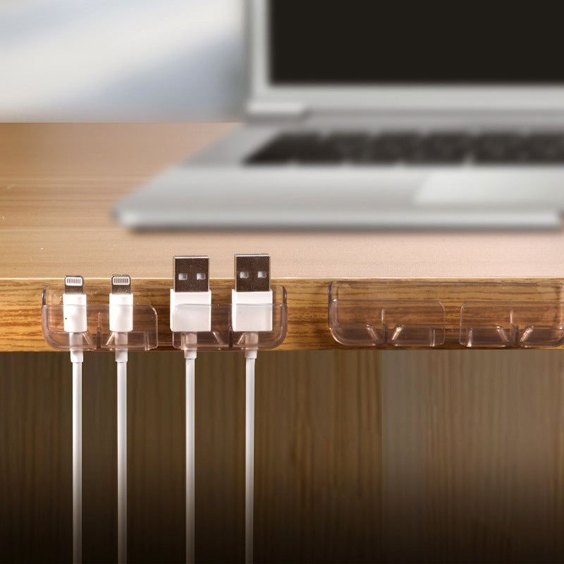 Wall Cable Management Clips – Tool-Free Wire Storage Holders