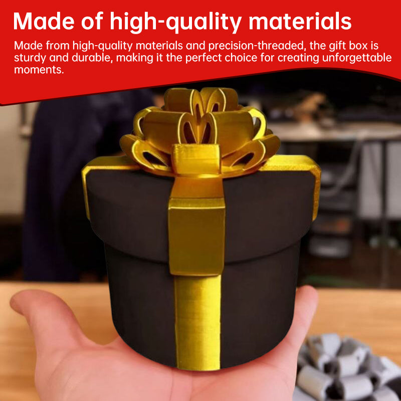 Annoying Nested Puzzle Gift Box – Creative Money & Card Holder for Christmas