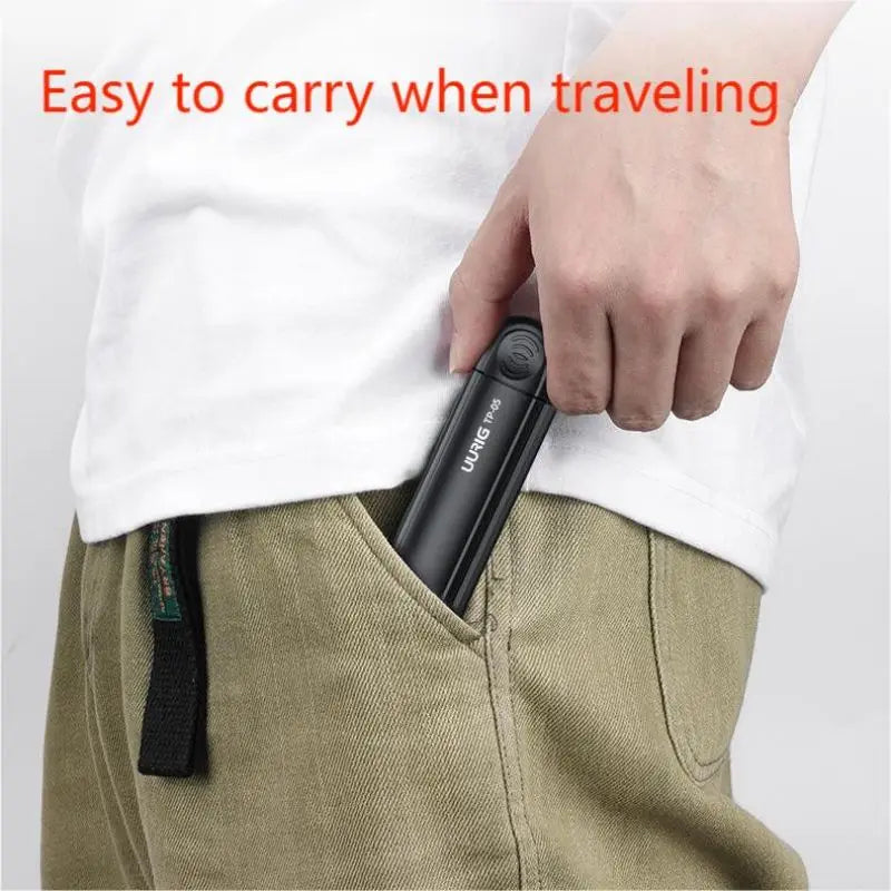 UURIG TP-05 Mini Extendable Tripod with Phone Clip – Mobile Photography