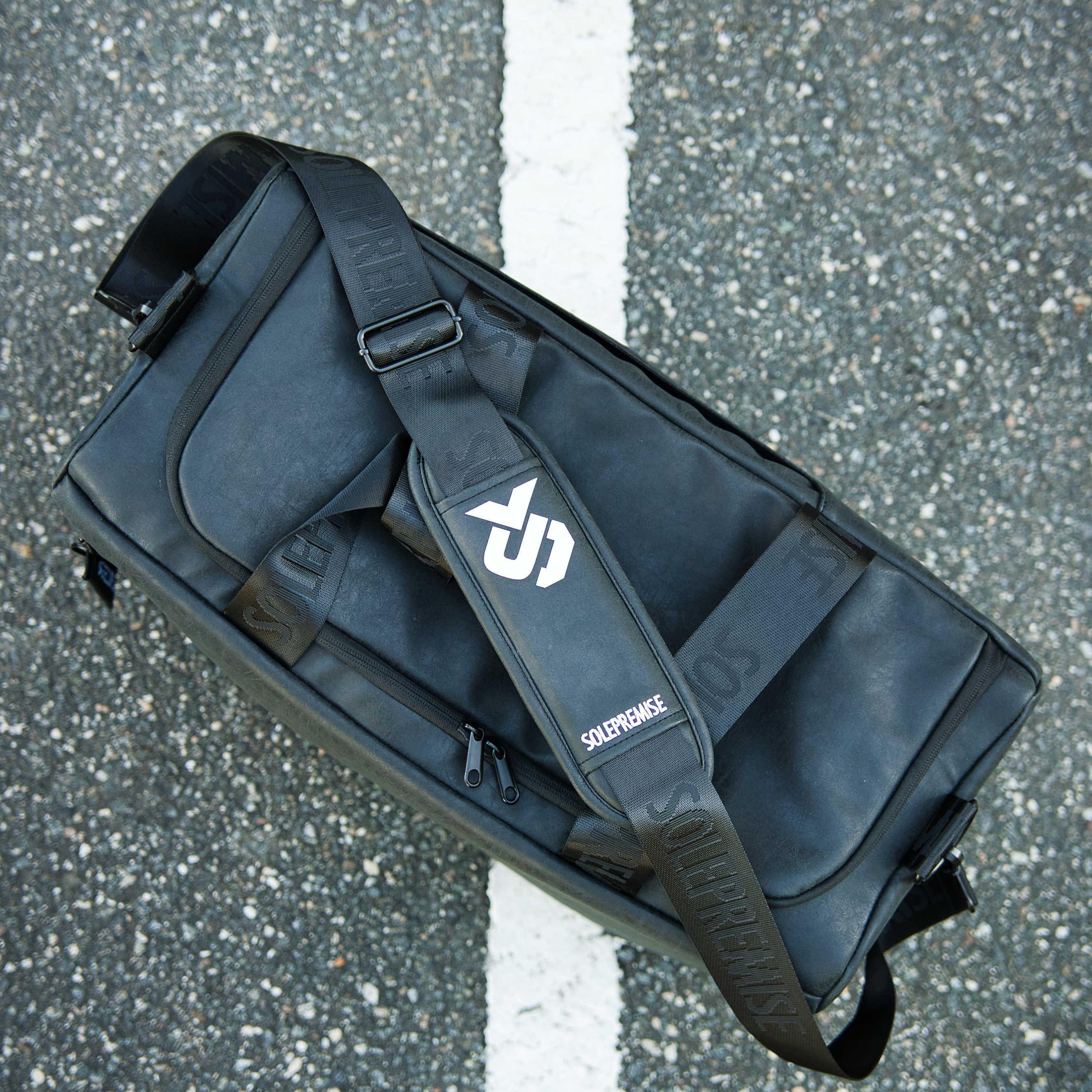 Black Leather Sneaker Duffle ( Only 3 Available at I Got It First)