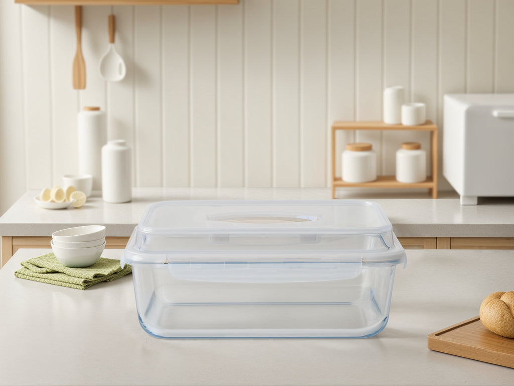Bake & Carry Glass Set (5 Containers, Vanilla)