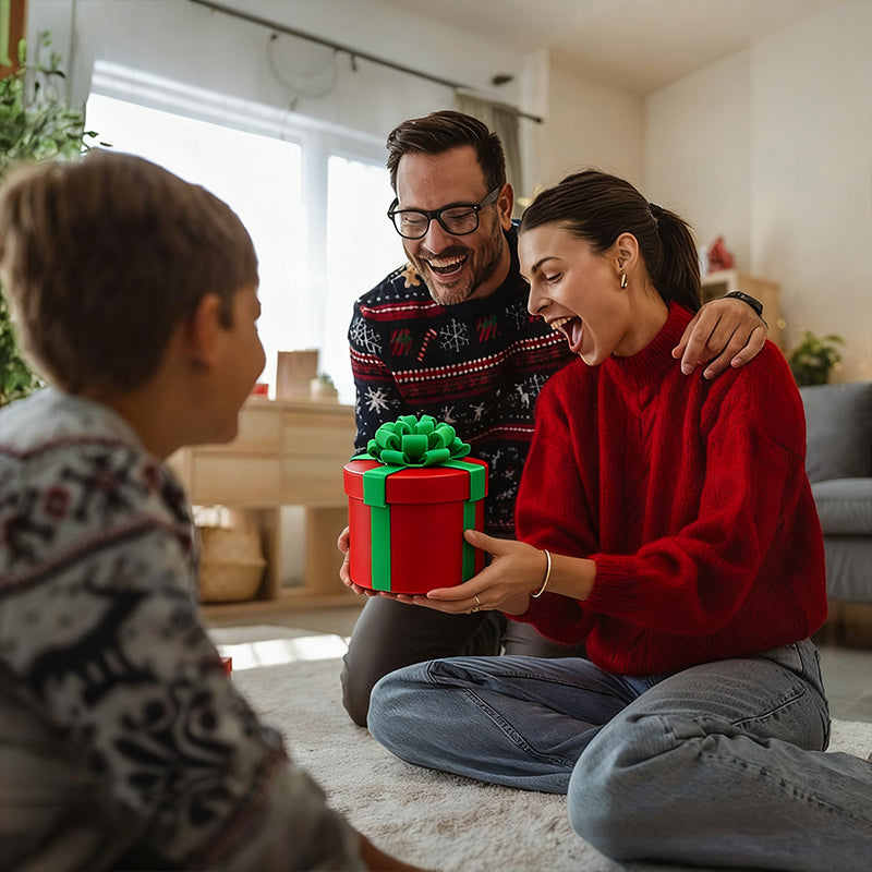 Annoying Nested Puzzle Gift Box – Creative Money & Card Holder for Christmas