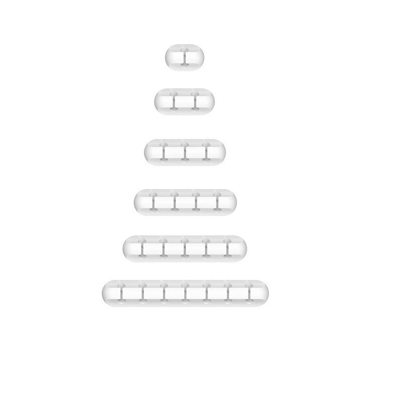 Silicone Cable Organizer & Charging Hub – Desktop Phone Accessory