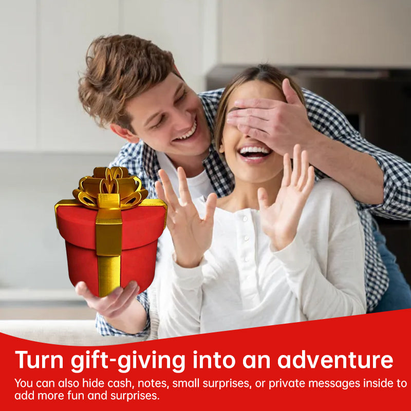 Annoying Nested Puzzle Gift Box – Creative Money & Card Holder for Christmas