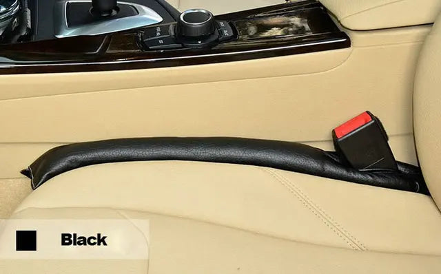 PU Leather Car Seat Gap Filler Cushion – Crevice Leakproof Protector