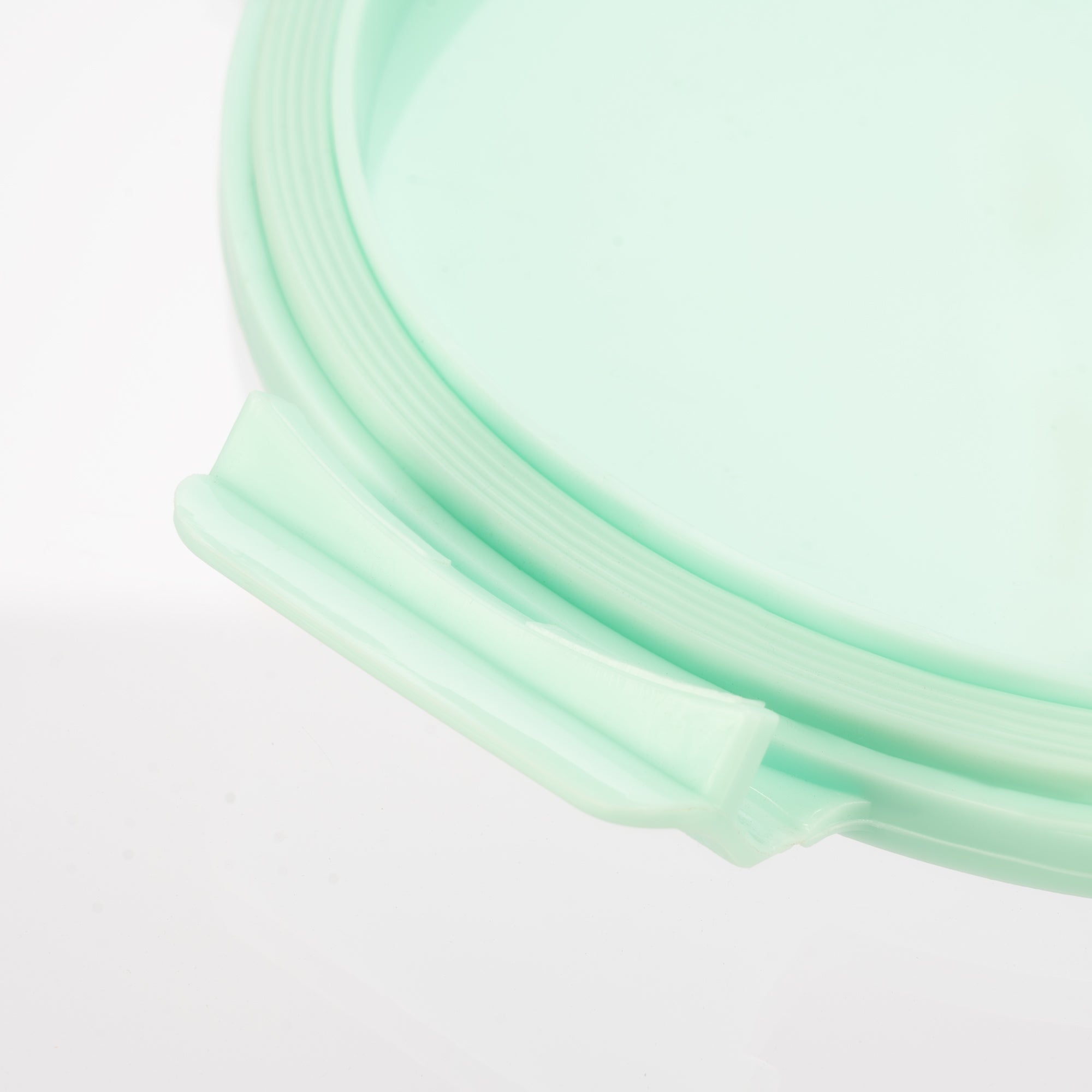 Borosilicate Glass Mixing Bowl Set- Diamond Blue (W/ Handle)