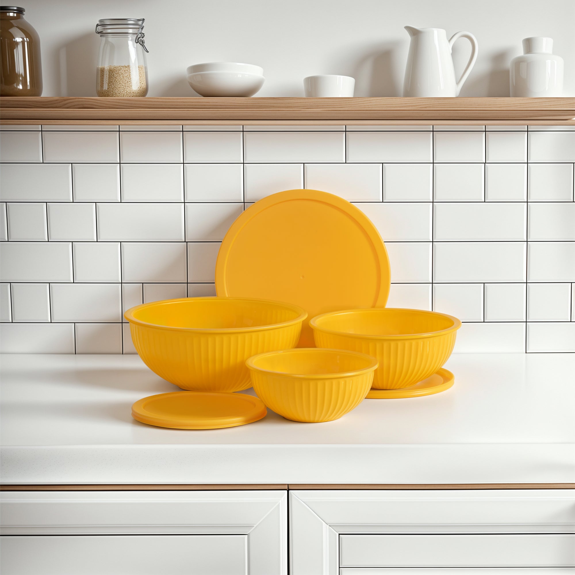 Rainbowl Glass Mixing Set (Set of 3)