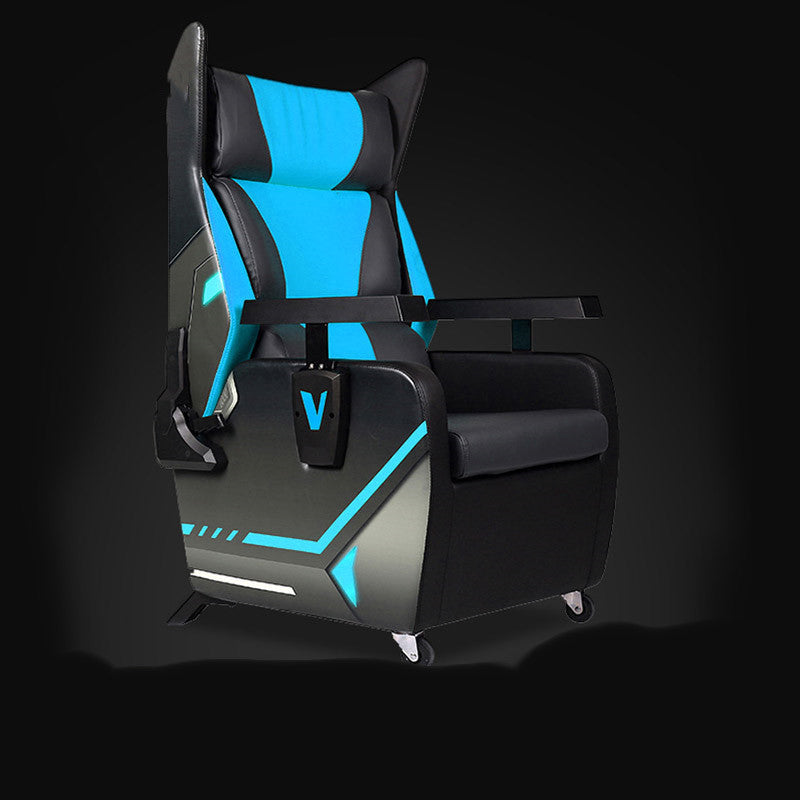 E-Sports Sofa Gaming Chair – Ergonomic Recliner for Home & Office, Adjustable Comfort, PU Leather, Cup Holder & Footrest