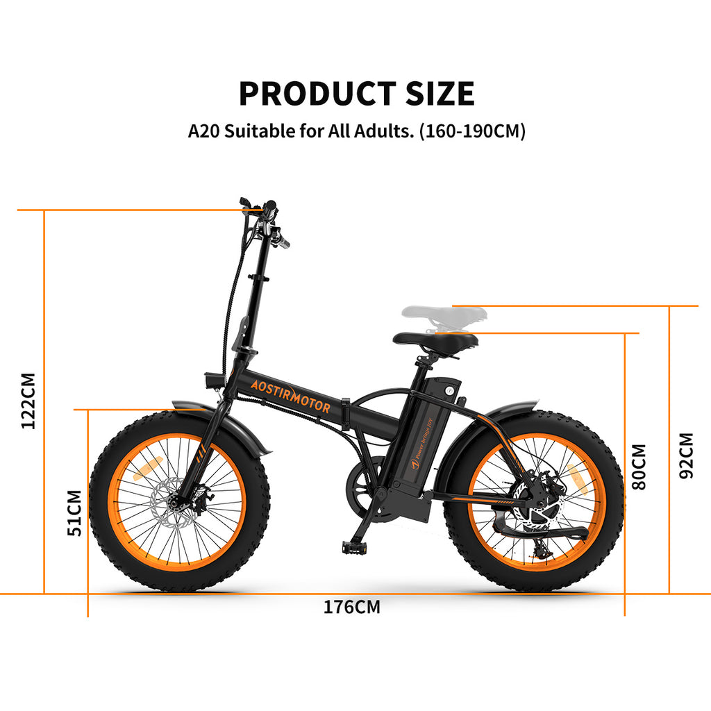 “🚴 36V 500W Foldable Fat Tire E-Bike”