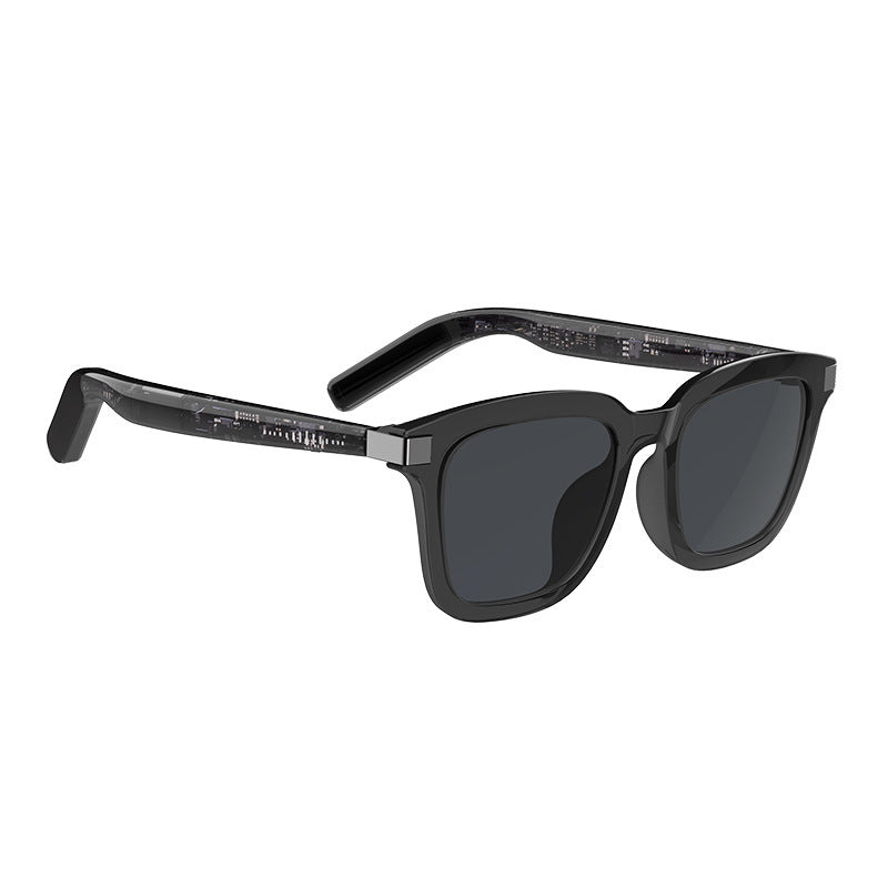 Black Technology Smart Bluetooth Glasses – Hands-Free Calls, Music, UV400 Protection, Outdoor Sports