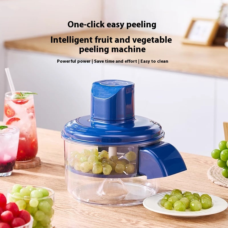 Automatic Electric Fruit Peeler – Rechargeable Hands-Free Grape & Tomato Skin Remover