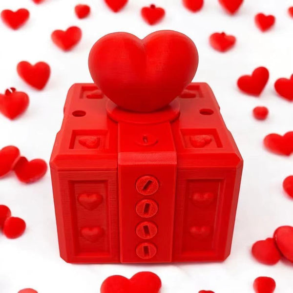 Annoying Gift Box with Screws – 3D Printed Valentine’s Day Puzzle Box