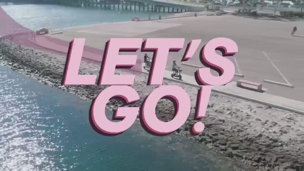 Ceetle Electric Scooter with Convertible Seat